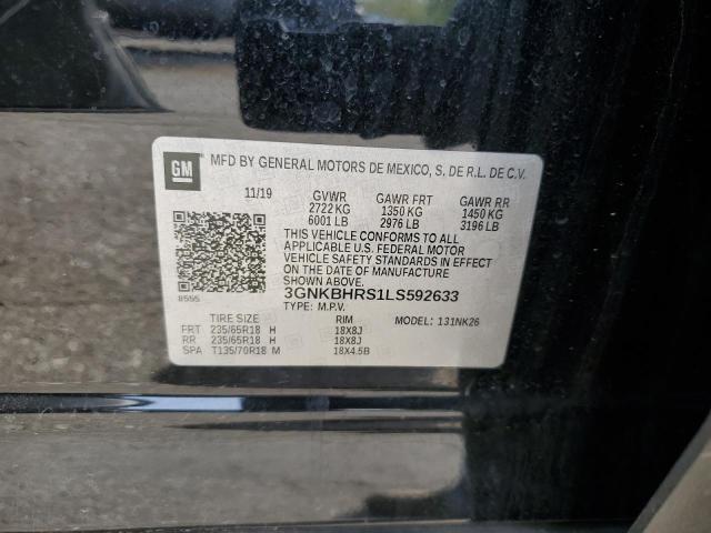 2020 CHEVROLET BLAZER 2LT - 3GNKBHRS1LS592633
