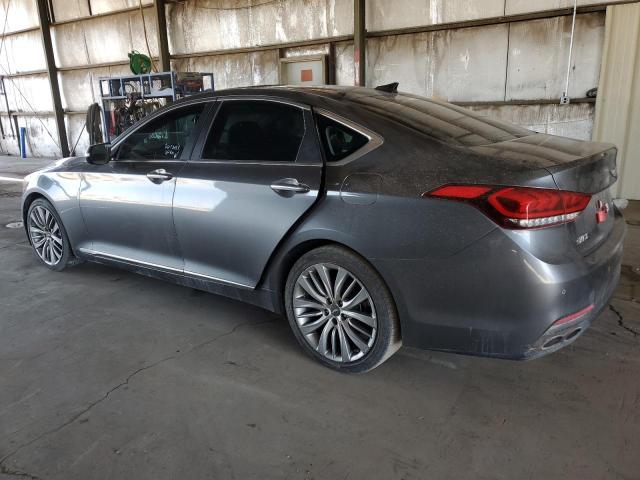 HYUNDAI GENESIS 5. 2015 charcoal sedan 4d gas KMHGN4JF9FU069227 photo #3
