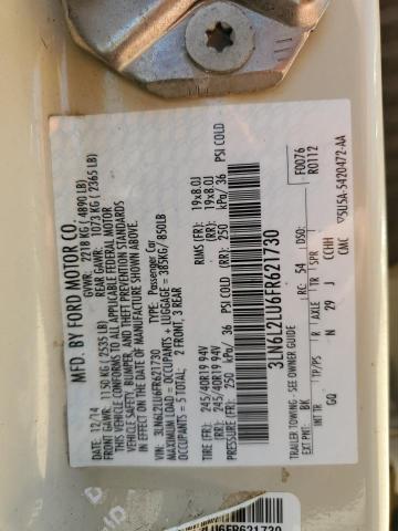 2015 LINCOLN MKZ HYBRID 3LN6L2LU6FR621730