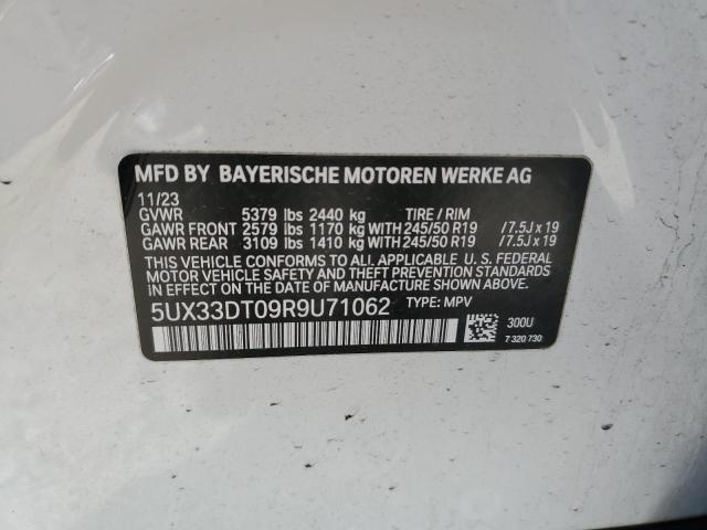 2024 BMW X4 XDRIVE3 5UX33DT09R9U71062