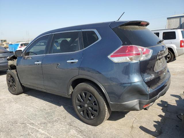NISSAN ROGUE S 2014 blue  gas 5N1AT2MK4EC795770 photo #3