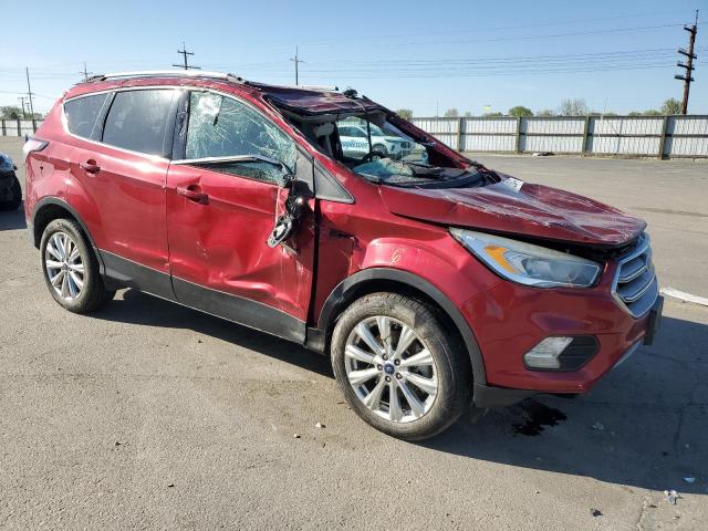 Vin: 1fmcu9j94hua65033, lot: 52047225, ford escape titanium 20174