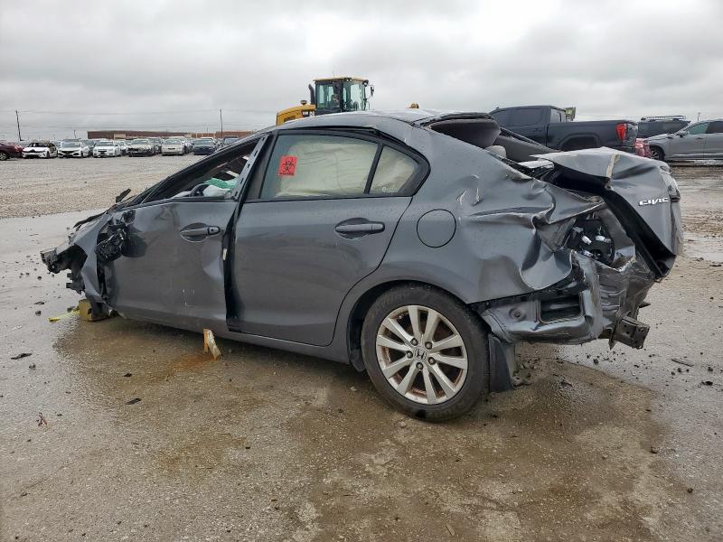Vin: 19xfb2f98ce313671, lot: 55183215, honda civic exl 20122