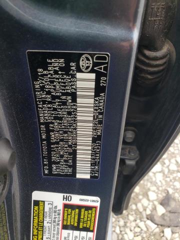 2019 TOYOTA COROLLA L - 2T1BURHE5KC225783