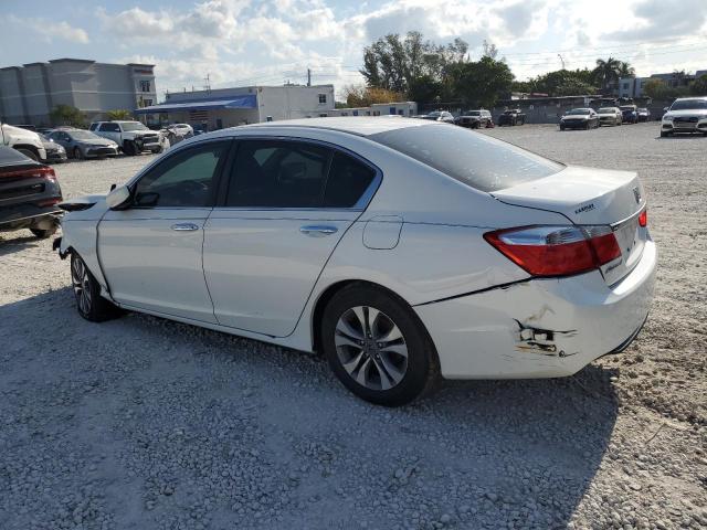 HONDA ACCORD LX 2015 white  gas 1HGCR2F38FA225612 photo #3