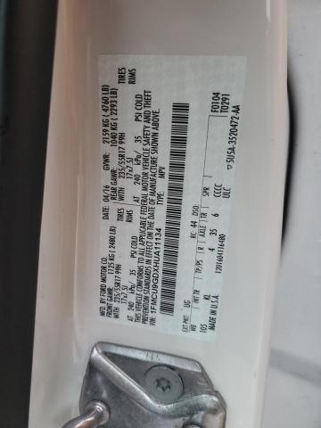2017 FORD ESCAPE SE - 1FMCU9GDXHUA11134