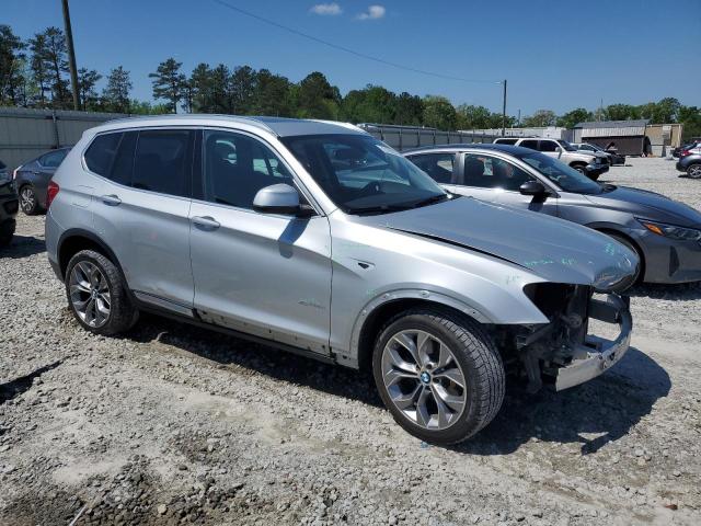 Vin: 5uxwx9c59g0d82378, lot: 52299805, bmw x3 xdrive28i 20164