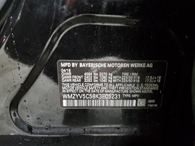 2019 MINI COOPER COU - WMZYV5C58K3E05231