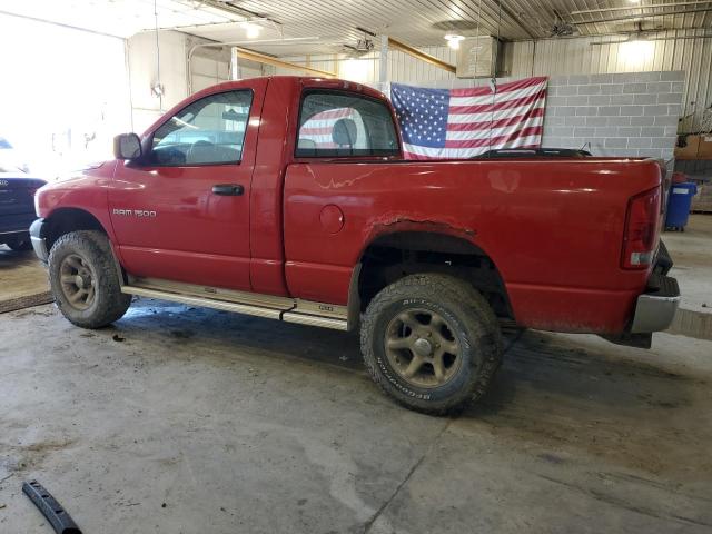DODGE RAM 1500 S 2004 red pickup gas 1D7HU16N14J212363 photo #3