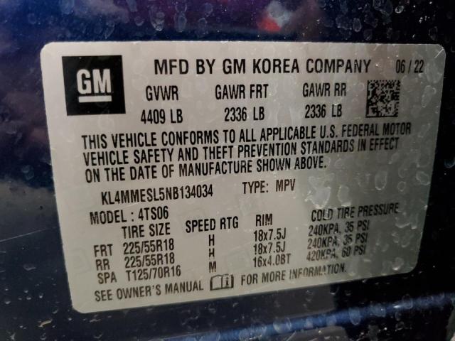 2022 BUICK ENCORE GX - KL4MMESL5NB134034
