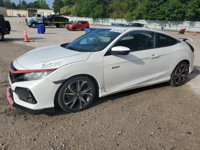 HONDA CIVIC SI 2018 white  gas 2HGFC3A50JH753765 photo #1