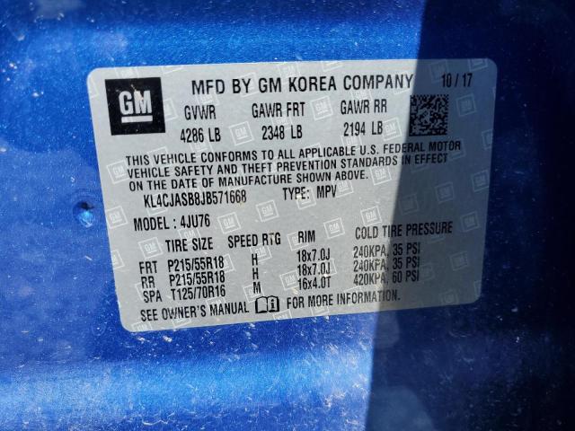 2018 BUICK ENCORE PRE - KL4CJASB8JB571668