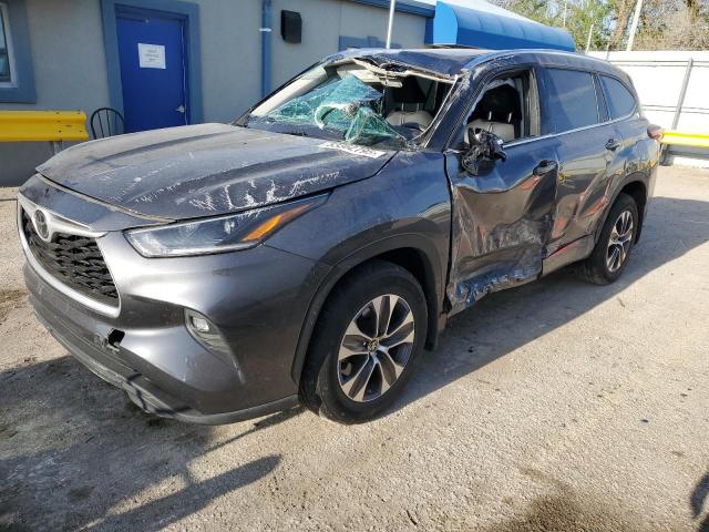 Vin: 5tdgzrbh8ms548567, lot: 53362795, toyota highlander xle 2021 img_1