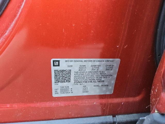 2020 CHEVROLET EQUINOX LS - 2GNAXSEV8L6174059