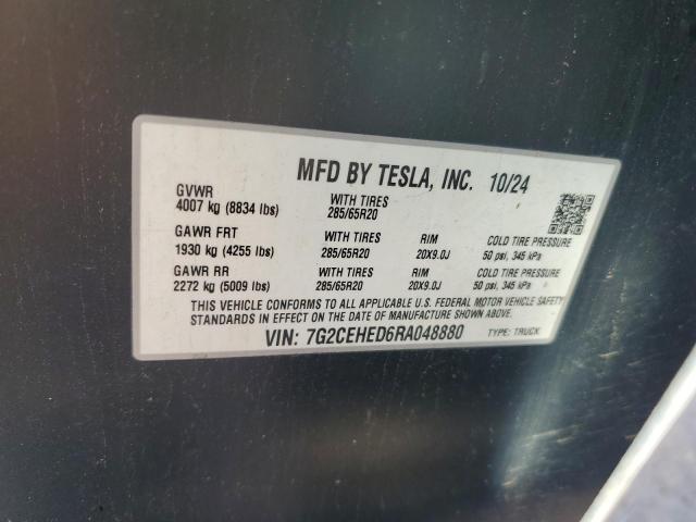 2024 TESLA CYBERTRUCK 7G2CEHED6RA048880