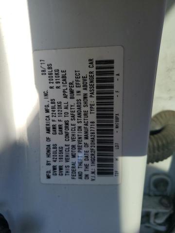 2017 HONDA ACCORD LX 1HGCR2F30HA287718