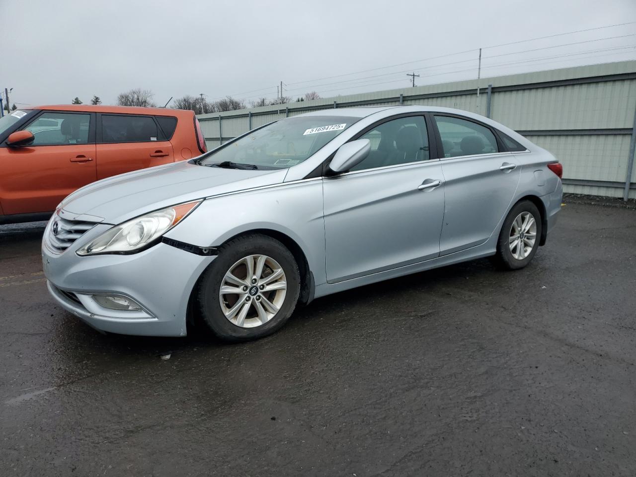 Lot #3154218722 2013 HYUNDAI SONATA GLS