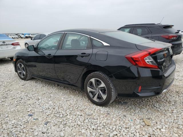 HONDA CIVIC LX 2019 black  gas 2HGFC2F60KH505609 photo #3