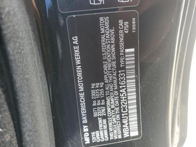 2017 BMW 440XI WBA4U1C32H5A16331