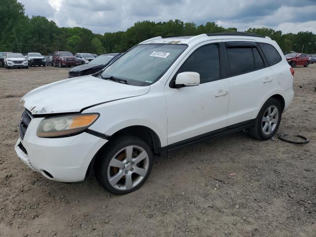 HYUNDAI SANTA FE S 2007 white  gas 5NMSH13E17H080319 photo #1