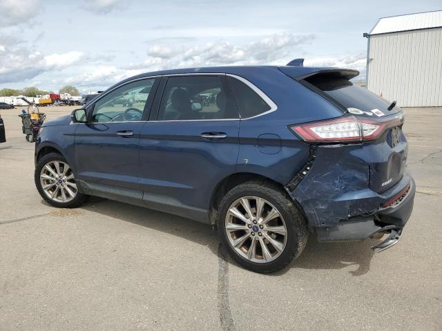 Vin: 2fmpk4k99hbb80127, lot: 52397985, ford edge titanium 20172
