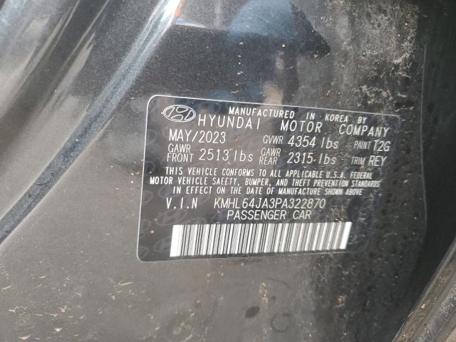 2023 HYUNDAI SONATA SEL - KMHL64JA3PA322870