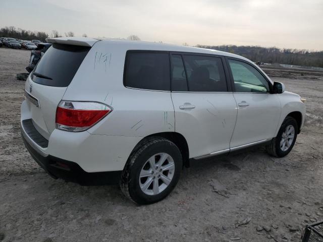 Vin: 5tdza3eh1ds032592, lot: 51142425, toyota highlander base 20133