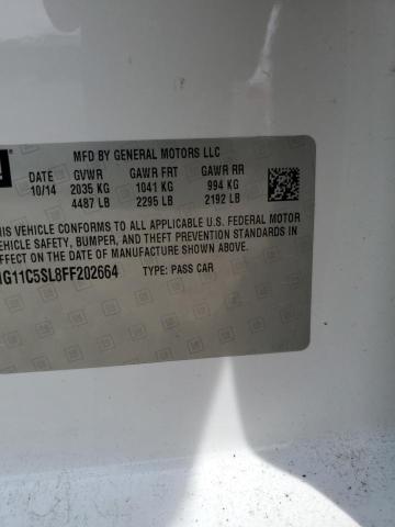 2015 CHEVROLET MALIBU 1LT - 1G11C5SL8FF202664