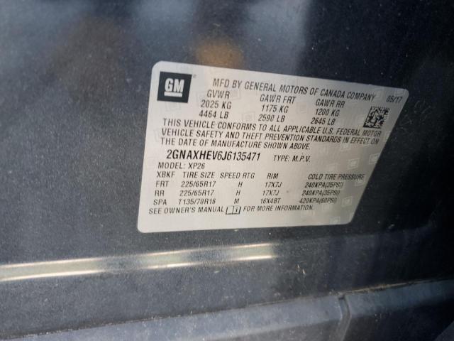 2018 CHEVROLET EQUINOX LS - 2GNAXHEV6J6135471