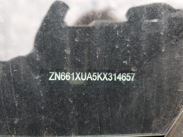 2019 MASERATI LEVANTE ZN661XUA5KX314657