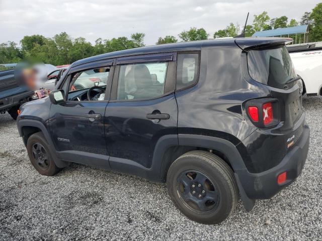 Vin: zaccjbab9jph29597, lot: 54563915, jeep renegade sport 20182