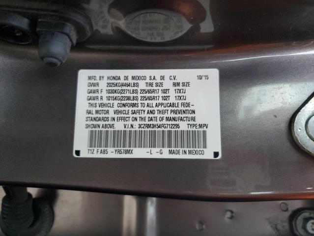 2015 HONDA CR-V EX - 3CZRM3H54FG712295