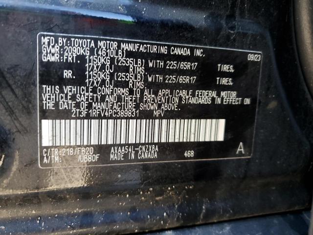 2023 TOYOTA RAV4 LE - 2T3F1RFV4PC389831