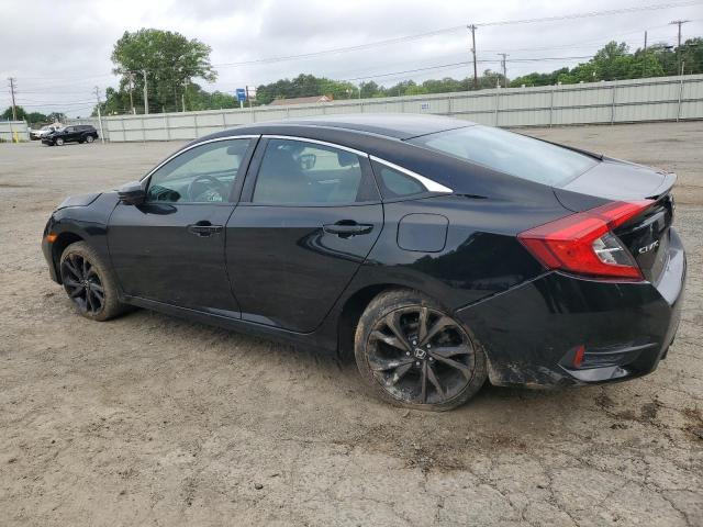 Vin: 19xfc2f89le015358, lot: 54787585, honda civic sport 20202