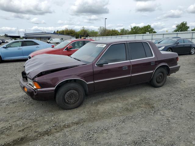 PLYMOUTH ACCLAIM 1993 burgundy  gas 3P3XA46K5PT642951 photo #1