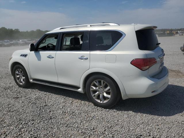 INFINITI QX56 2011 white 4dr spor gas JN8AZ2NF8B9503328 photo #3