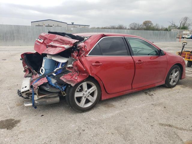 TOYOTA CAMRY L 2014 red sedan 4d gas 4T1BF1FK3EU842400 photo #4