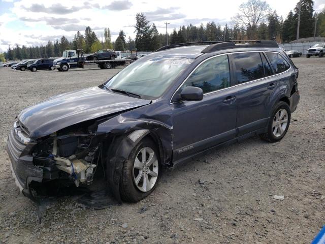 SUBARU OUTBACK 2. 2014 blue  gas 4S4BRBLCXE3313378 photo #1