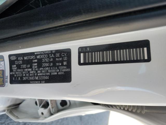 2021 KIA FORTE FE - 3KPF24AD7ME320944