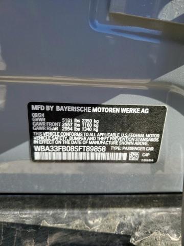 2025 BMW 430XI GRAN WBA33FB08SFT89858