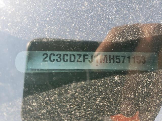 2021 DODGE CHALLENGER 2C3CDZFJ1MH571153