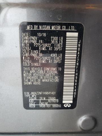 2017 INFINITI QX80 BASE - JN8AZ2NF1H9641401