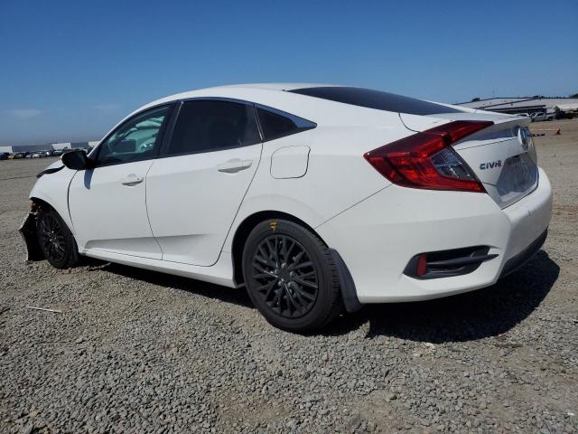 HONDA CIVIC LX 2018 white  gas 2HGFC2F58JH514869 photo #3