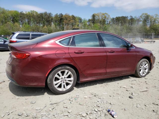 Vin: 1c3cccabxfn582159, lot: 53209775, chrysler 200 limited 20153