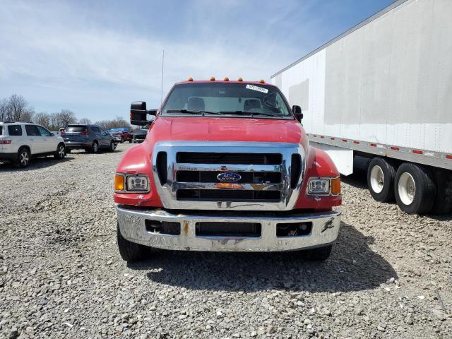 FORD F650 SUPER 2015 red conventi diesel 3FRNX6FC2FV643779 photo #3