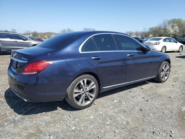 Vin: 55swf8eb4ku286407, lot: 51169045, mercedes-benz c-class 300 4matic 20193