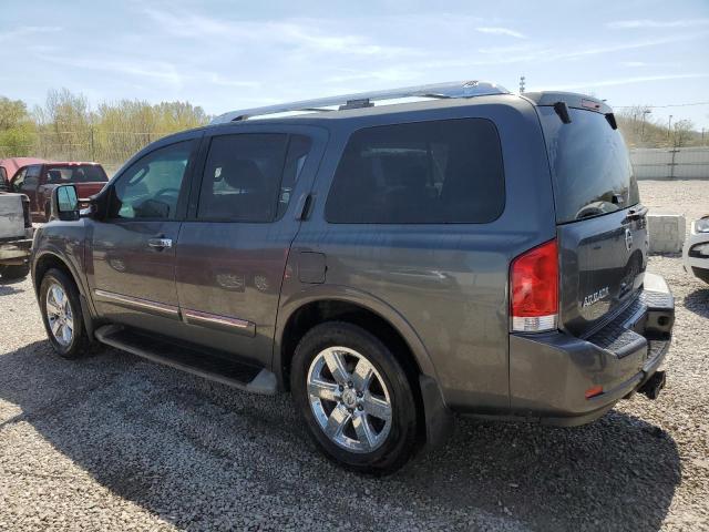 Vin: 5n1aa0ne7an600715, lot: 52974625, nissan armada platinum 20102