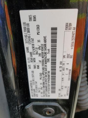 2015 FORD F150 SUPER - 1FTEW1EF1FKE68730