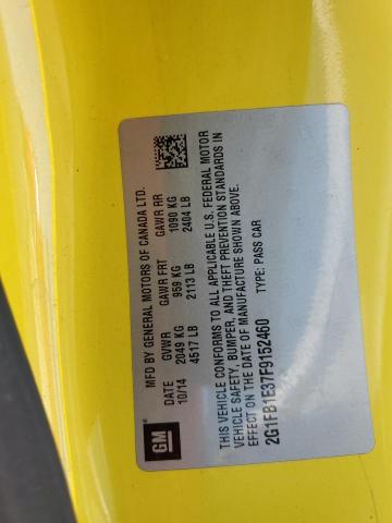 2015 CHEVROLET CAMARO LS 2G1FB1E37F9152460