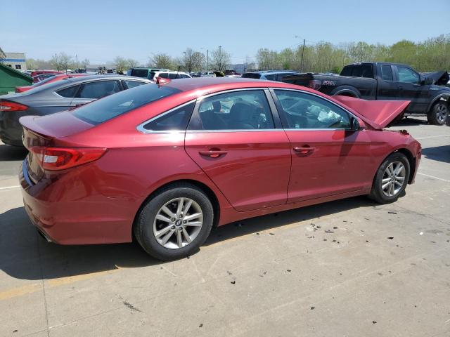 Vin: 5npe24af4gh300647, lot: 53725415, hyundai sonata se 20163